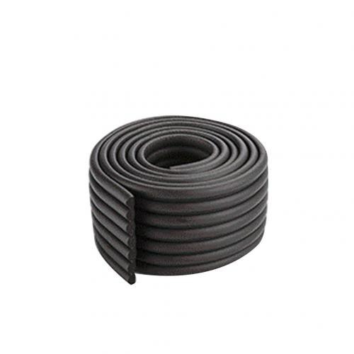 2M Kids Baby Desk Hoek Bescherming Bar Kinderen Veiligheid Soft Tafel Bureau Edge Corner Kussen Bescherming Strip Bumper: Black