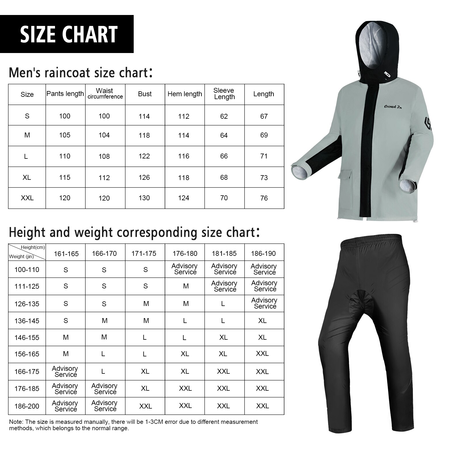 Chubasquero reflectante para motocicleta para hombre, traje impermeable para motocross, chaqueta de lluvia dividida en tela