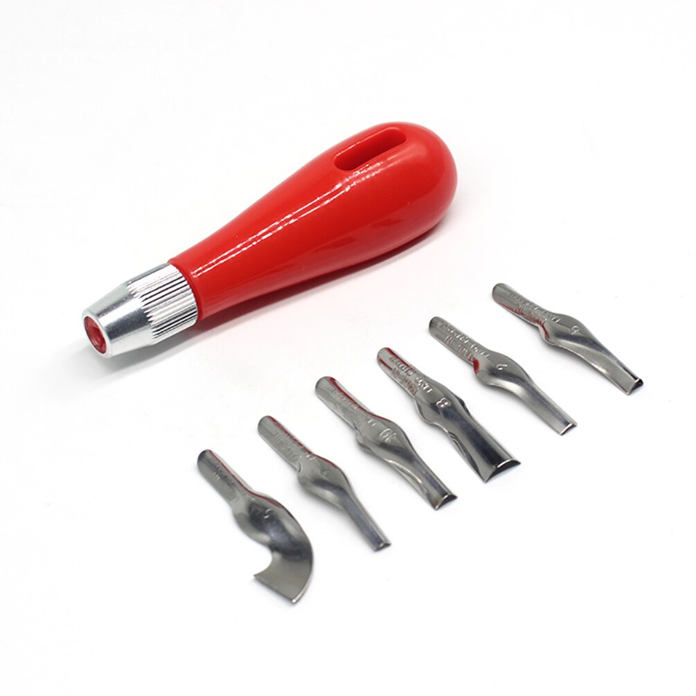 Carving Tool for Fabric Leather Multifunctional Practical DIY Engraving Manual Cutter Tools Sets Leather Craft Tool