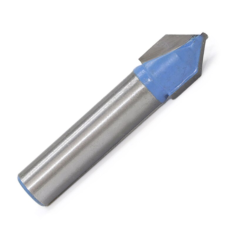 1pc 90 degree V shape Chamfer end mills router bit for woodworking 3D milling cutter