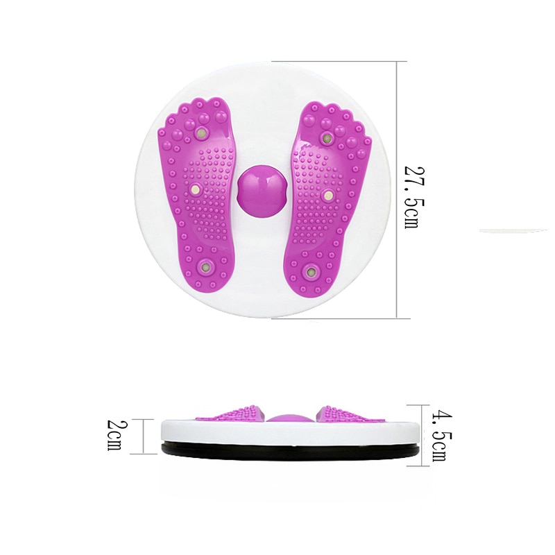 Plastic Waist Twisting Disc Board Body Building Fitness Equipment Twist Boards Foot Massage Plate Twister Exercise Gear