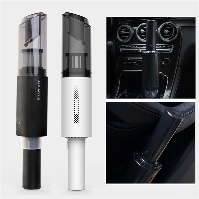 6000PA Handheld Vacuum Strong Suction High Power 120W Wired/Wireless Car Charger Vacuum Cleaner Auto Home Pet Hair Cleaning