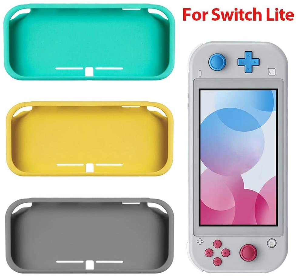 Switch Lite -kit de accesorios, bolsa de almacenamiento para Nintendo Switch Lite NS, funda protectora portátil de viaje, Color puro