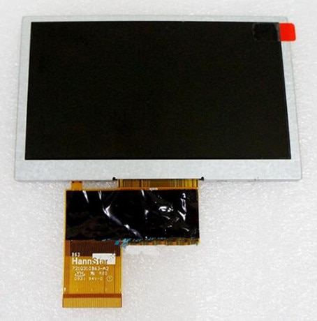 Pantalla LCD TFT de 4,3 pulgadas y 40 pines HSD043I9W1-A01 WQVGA 480(RGB)* 272 (sin origen/sin contacto)