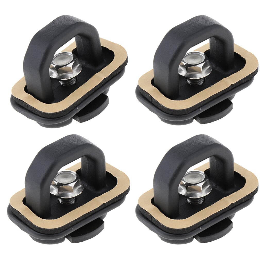Accesorios de coche 4x atan el ancla del camión cama lateral de la pared anclas universales