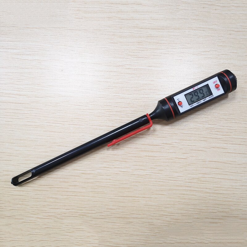 1pc draagbare digitale keukenthermometers wt -1 bbq vlees water olie koken elektronische sonde voedsel oventhermometer met buis