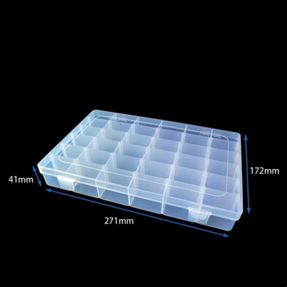 37 sensor kits 36 grid plastic box RFID plastic box component box 10/15/36 grid empty box