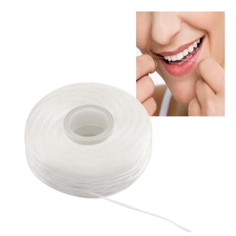 5 Rolls 50M Tanden Bleken Mondhygiëne Tanden Reinigen Dental Floss Spool Wax Mint Tandenstoker Bleken Tanden Bleken Dental zorg