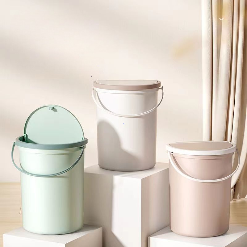 Kosz na śmieci 6L/10L z pokrywą robić kampera, łodzi, przyczepy kempingowej, kampera, wygodny robić montażu na drzwiach, ścianach, kosz na śmieci robić samochodu.