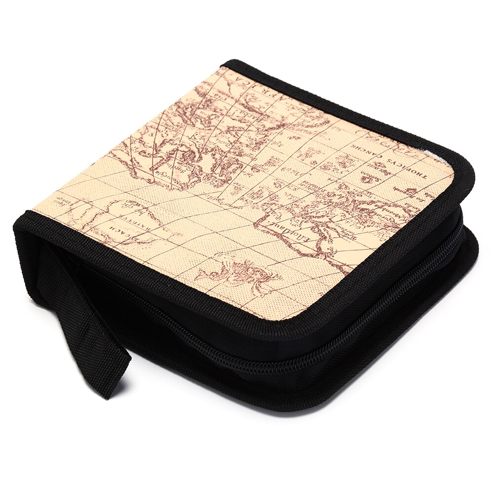 40Pcs Disc Cd Dvd Capaciteit Case Opslag Houder Carry Case Organizer Mouwen Wallet Cover Bag Box Cd Dvd Opslag cover Accessoire