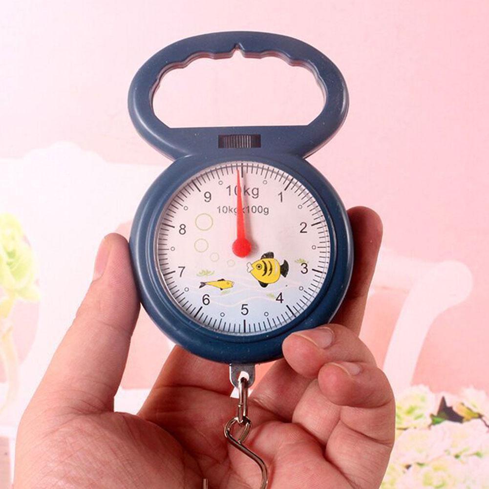 Portable Spring Scale Pocket Pointer Luggage Scale Bag Handle Scale Handy Portable Travel Luggage Spring Weighing Q0y8