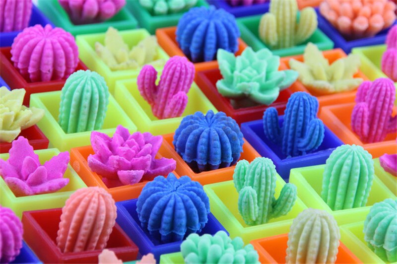 2Pcs In Water Groeiende Bloem Cactus Bonsai Uitbreiding Plant Speelgoed Magic Speelgoed Voor Kinderen De Cactus Kan Groeien Speelgoed gyh Grote Plant