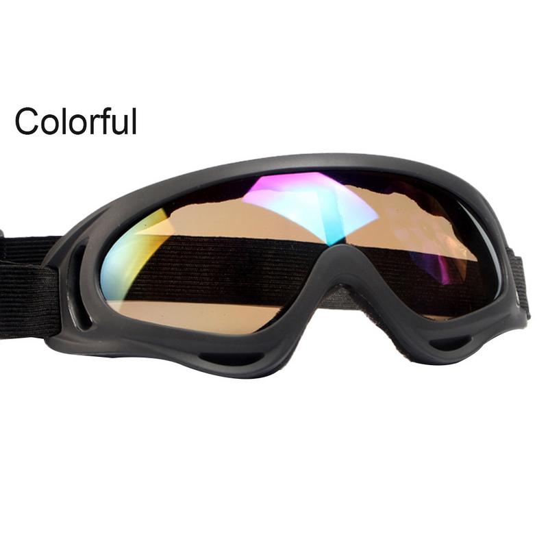 7 Kleuren Anti Fog Stof Wind Uv Ski Sneeuw Snowboard Goggles Helm Ski Zonnebril Bril Verstelbare Riem