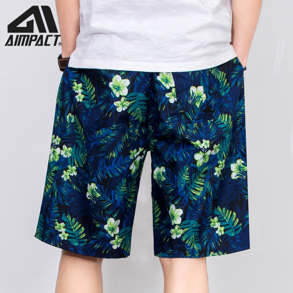 Mænd print board shorts badetøj sommer quick dry surf strand shorts badebukser mænd kvinder elsker par bade shorts