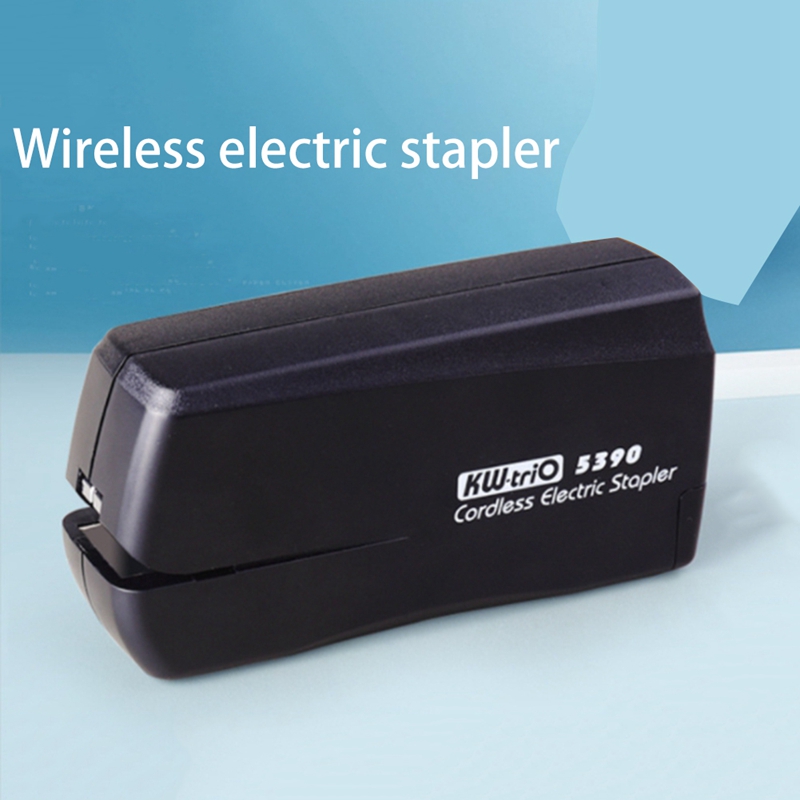 KW-TRIO Automatic Heavy Duty Electric Stapler Table Stapler for Office Desk 15-20 Sheet Max Fit for 10 Staples Office Supplies