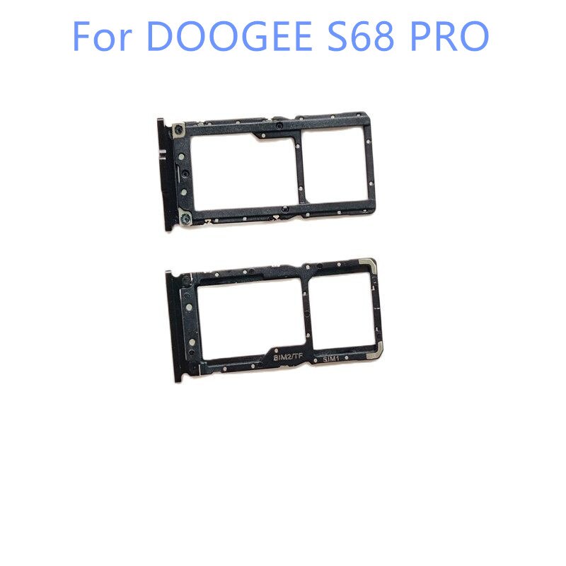 Original til doogee  s68 pro sim kortholderbakke kortplads til doogee  s68 5.9 '' smart mobiltelefon
