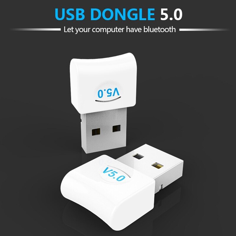 Computer Bluetooth Adapter 5.0USB Desktop Dongle Wireless WiFi o Receiver Transmitter