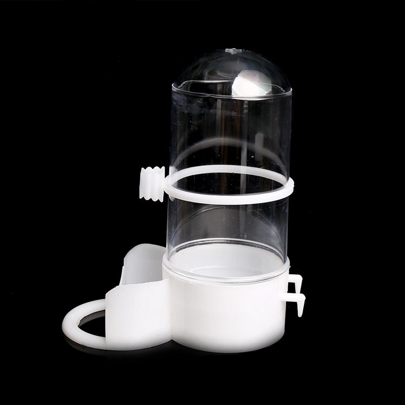 Bird Pet Drinker Feeder Automatic Food Waterer Clip Aviary Cage Parrot Budgie