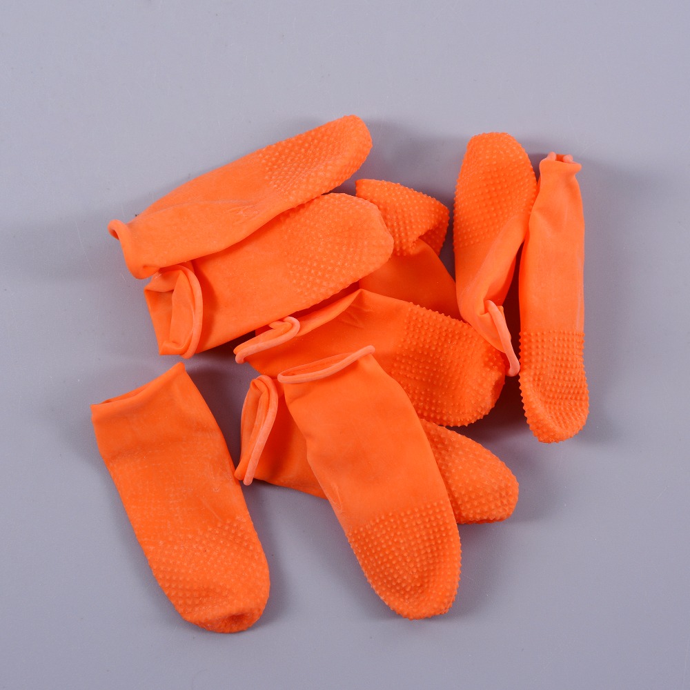 100 unids/lote Protector de dedos de goma para extensiones de cabello, herramientas de extensión de cabello, accesorios para fusión de queratina de uñas/e/U