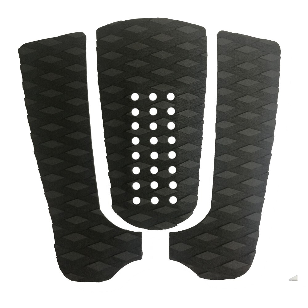 Surfboard Traction Pads Surf Pads Eva Foam Deck Pad Grip Skimboard Lijm Grips Alle Boards: Black