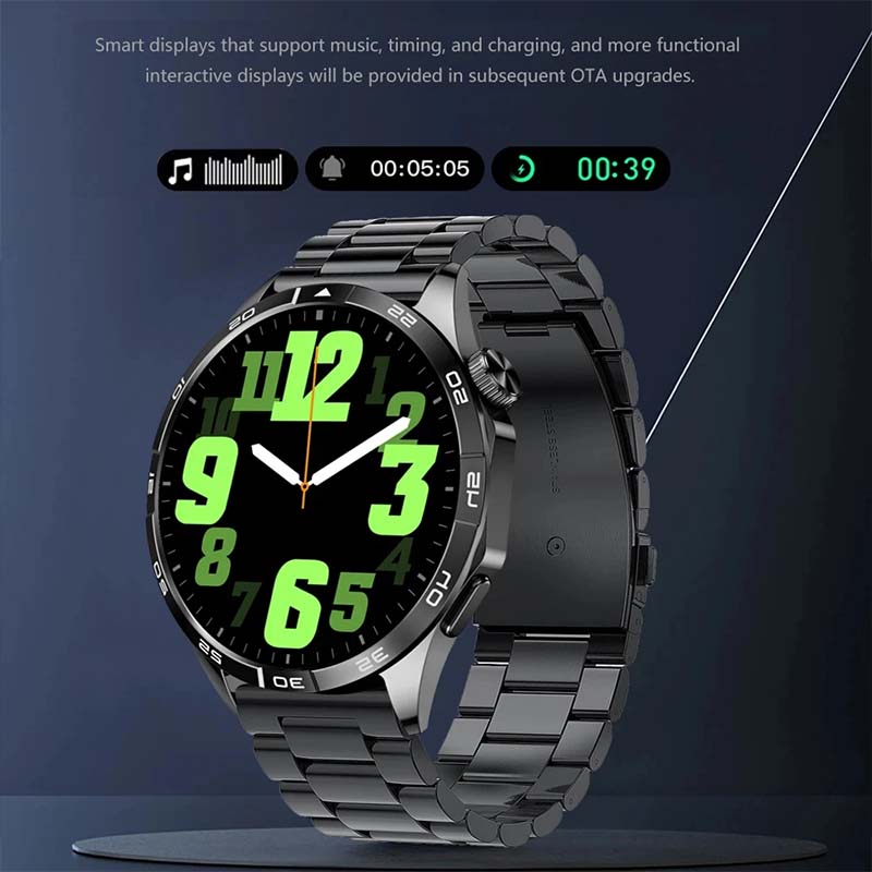 2024 novo para huawei xiaomi gt4 pro relógio inteligente masculino nfc gps rastreador amoled 466*466 tela hd freqüência cardíaca bluetooth chamada smartwatch