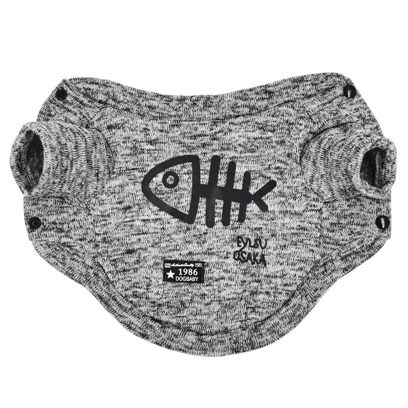 Autumn/winter warm clothing for small cats and dogs, printed cat costumes, kitty/kitten coats, sweatshirts, pet cat clothes and outfits