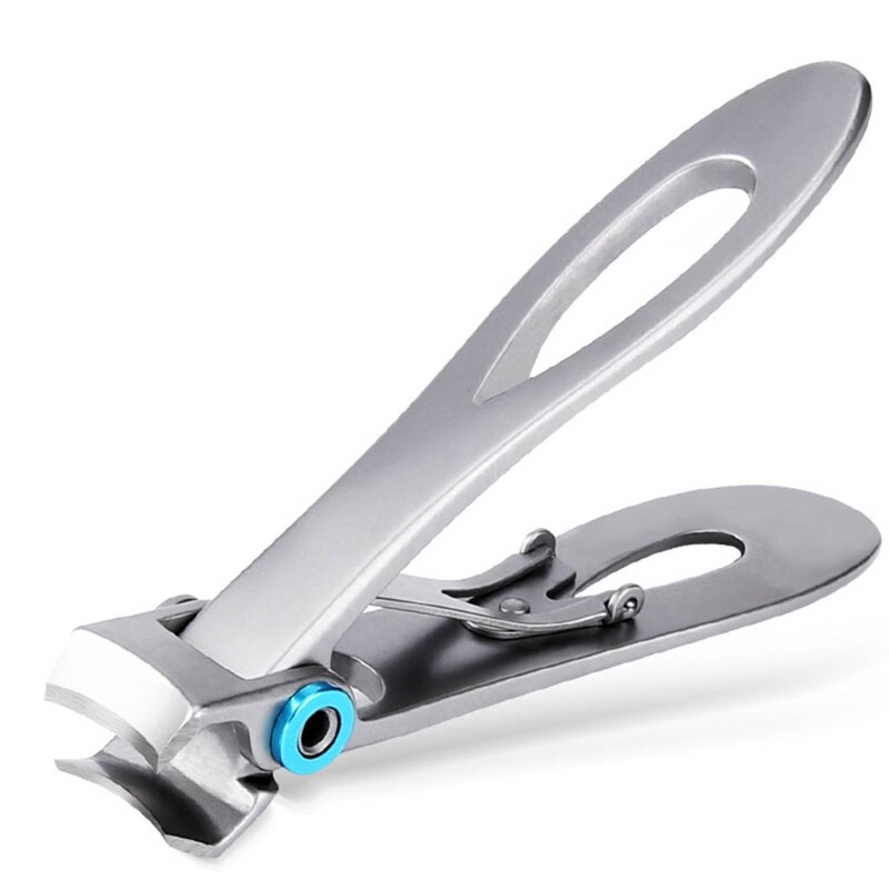 Nail Clipper Wide Jaw Opening Stainless Steel Toenail Cutter with Nail File Large Fingernail Trimmer for Men Women