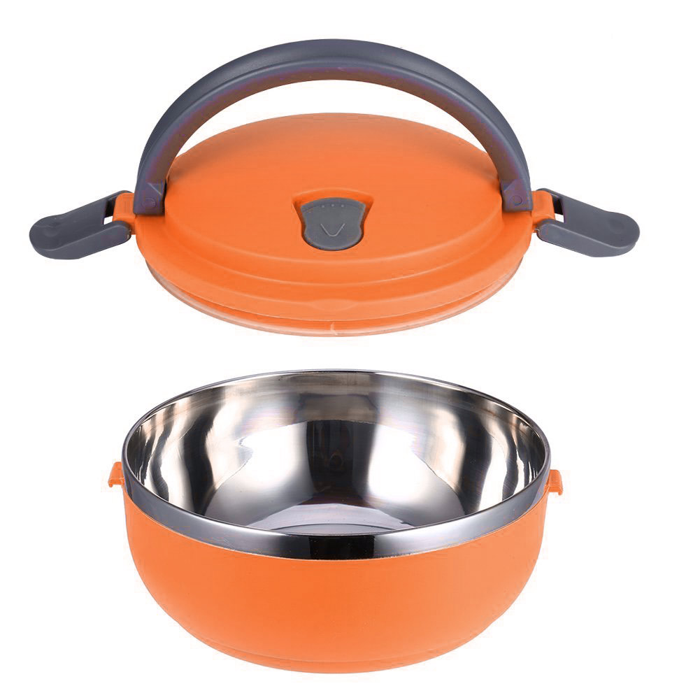 Thermal Insulated Lunch Box Bento Picnic Storage Mess Tin Food Jar Multilayer Stainless Steel For Outdoor Camping DIN889