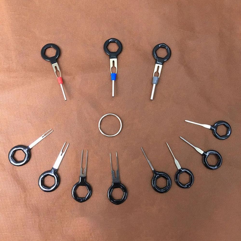 Auto Terminal Removal Tool Kit Harness Bedrading Crimp Connector Extractor Puller Release Pin Professionele Reparatie Tools