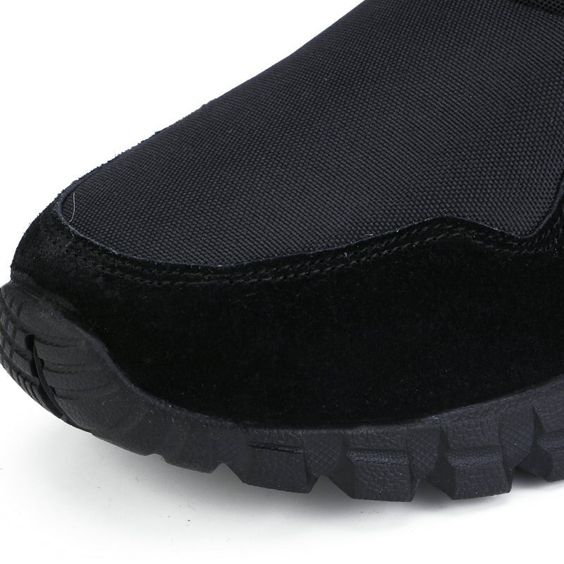 Mannen Laarzen Winter Schoenen Dikker Bont Antislip Waterdichte Snowboots Mannen Winter Laarzen Big Size 40 - 48