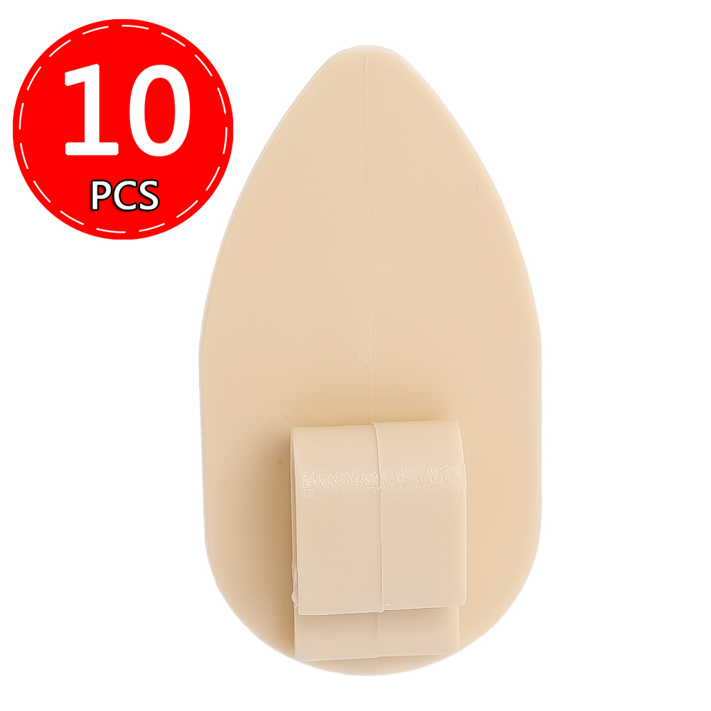 Clips de fixation pour tapis de voiture, amovibles, antidérapants, poignées de fixation pour tapis automobile, pinces de fixation, retenue: WHITE