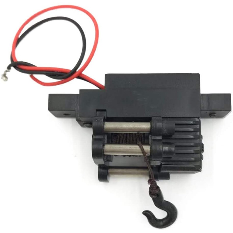 Elektrische Automatische Lier + 4CH Controle Kabel Voor 1/16 Wpl B14 B24 B36 C34 C44 MN90 Q65 Rc Auto Accessoires speelgoed