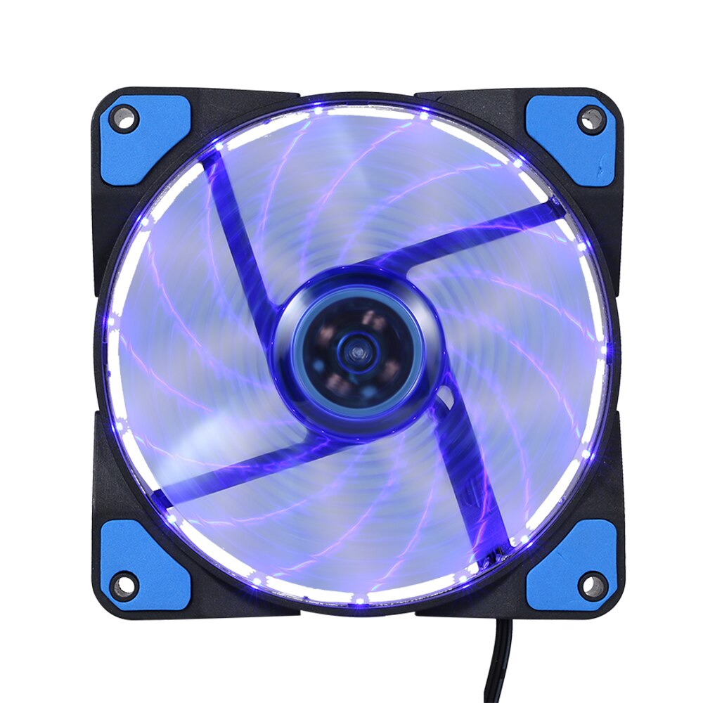 CPU Fan PC CPU Cooler for CPU Fast Heat Dissipation Low Noise Blue Light