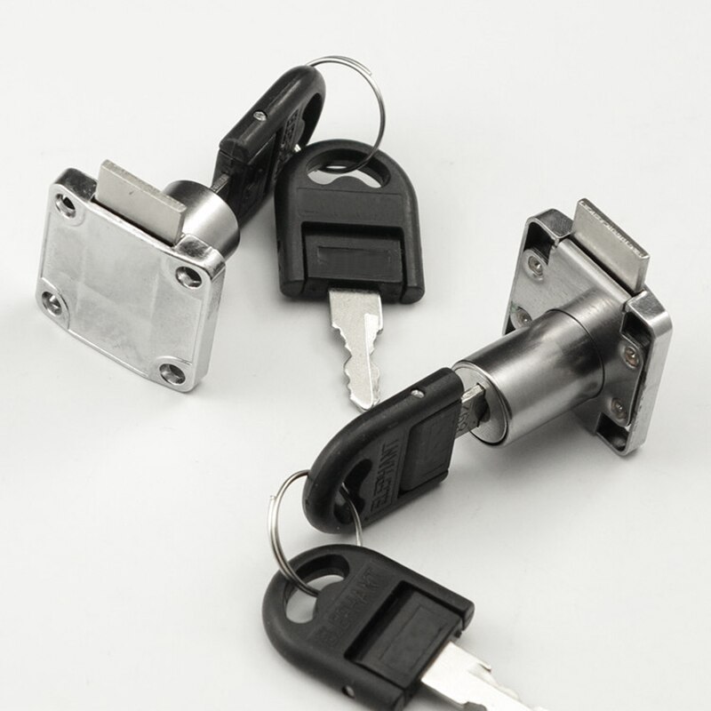 Drawer Lock With 2 Keys Zinc Alloy Furniture Door Cabinet Locks for Office Desk Letter Box _WK