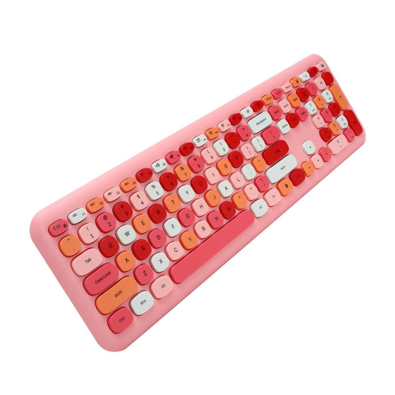 Computer Keyboard Mouse Wireless Keyboard Mouse Set 2.4G Wireless 110 Keys Keyboard Mouse Computer Accessory