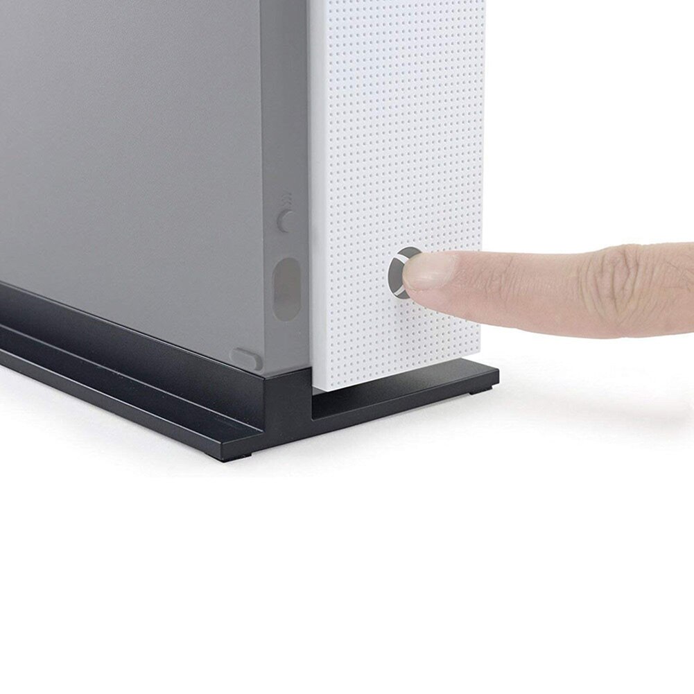 Rejillas de ventilación de refrigeración soporte Vertical proteger los pies antideslizantes Base ABS negro ahorro de espacio segura consola de juegos para Xbox One S