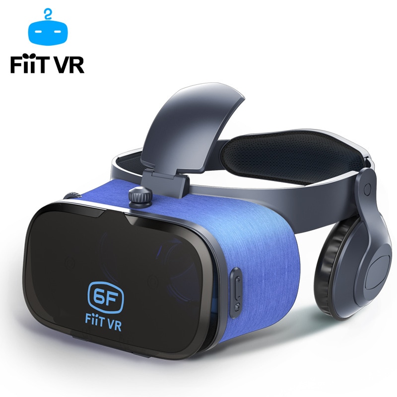 Nieuw! Originele Fiit Vr Virtual Reality Bril 3D Bril Google Karton Met Headset Stereo Box Voor Smartphone 4.7-6.0 Inch