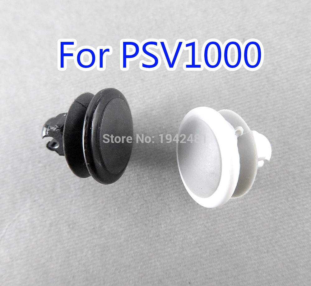 2 Stuks Wit Zwart 3D Analoge Joystick Cap Voor PSV1000 Knop Joystick Rocker Cap Voor Psvita 1000 Psv 1000