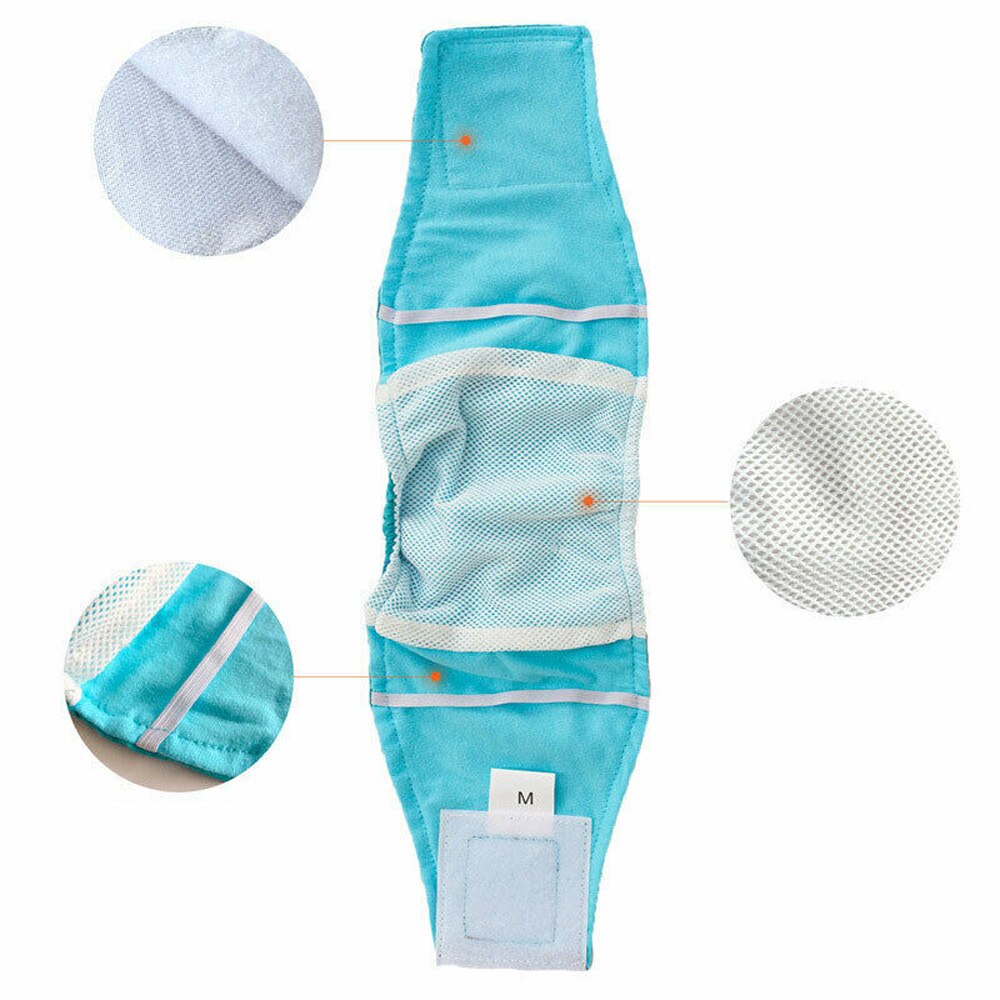 S-XL Männlichen Hund Welpen Windel Windeln Bauch Wrap Band Sanitär Physiologischen Hosen