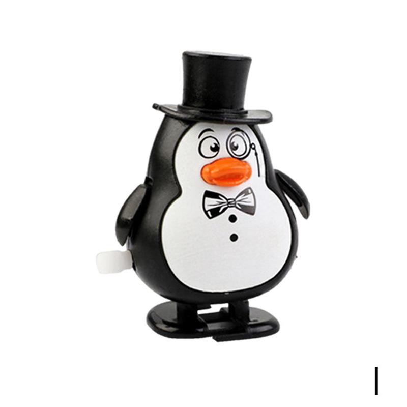Jouet de saut mécanique de noël pour enfants, Mini de noël Vintage, bonhomme de neige à remonter, drôle: I