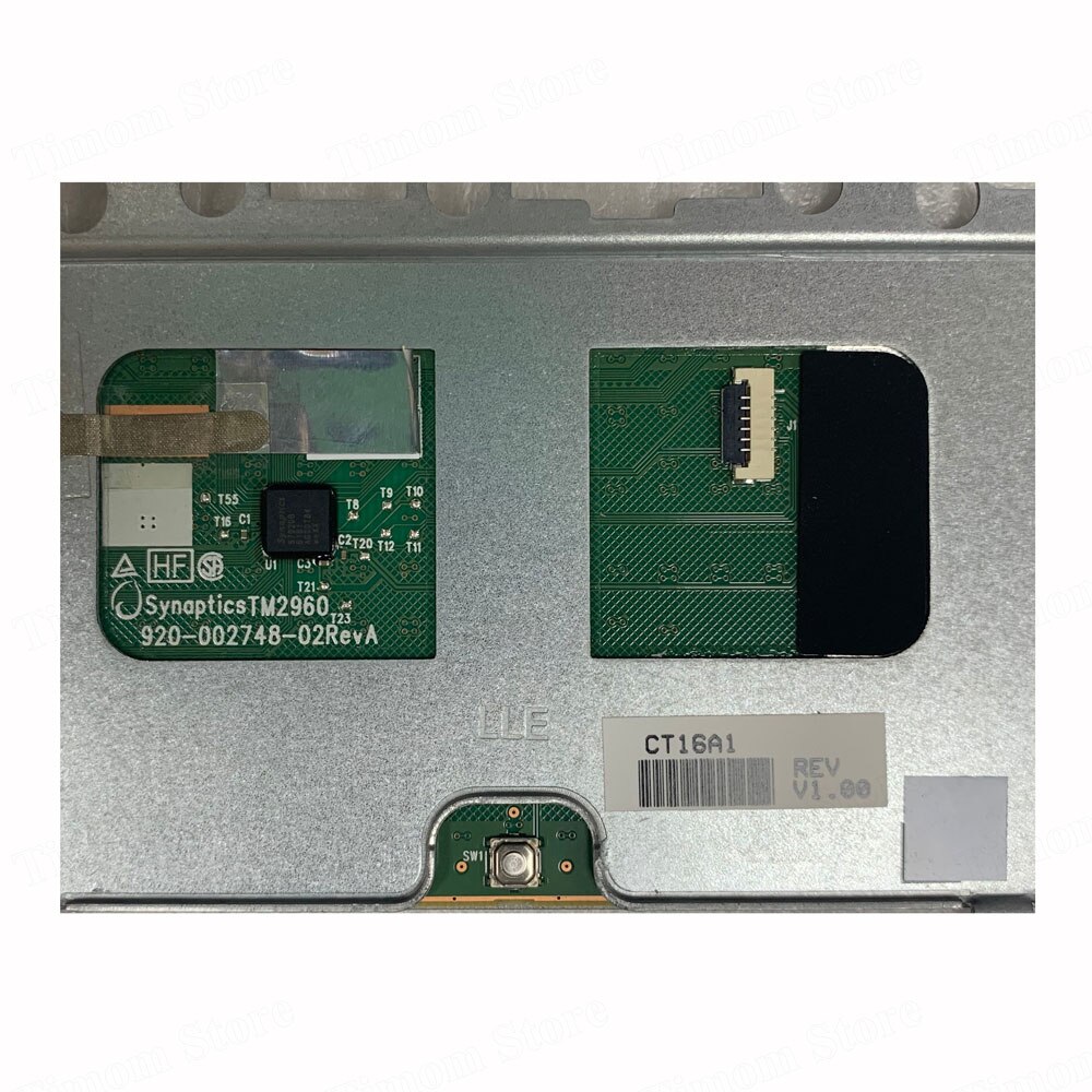 for HP ENVY M6-N 15-Q Q001TX Laptop Original Touchpad Board Sliver 100% Working TM2960 920-002748-02REVA P/N 813778-001 Trackpad