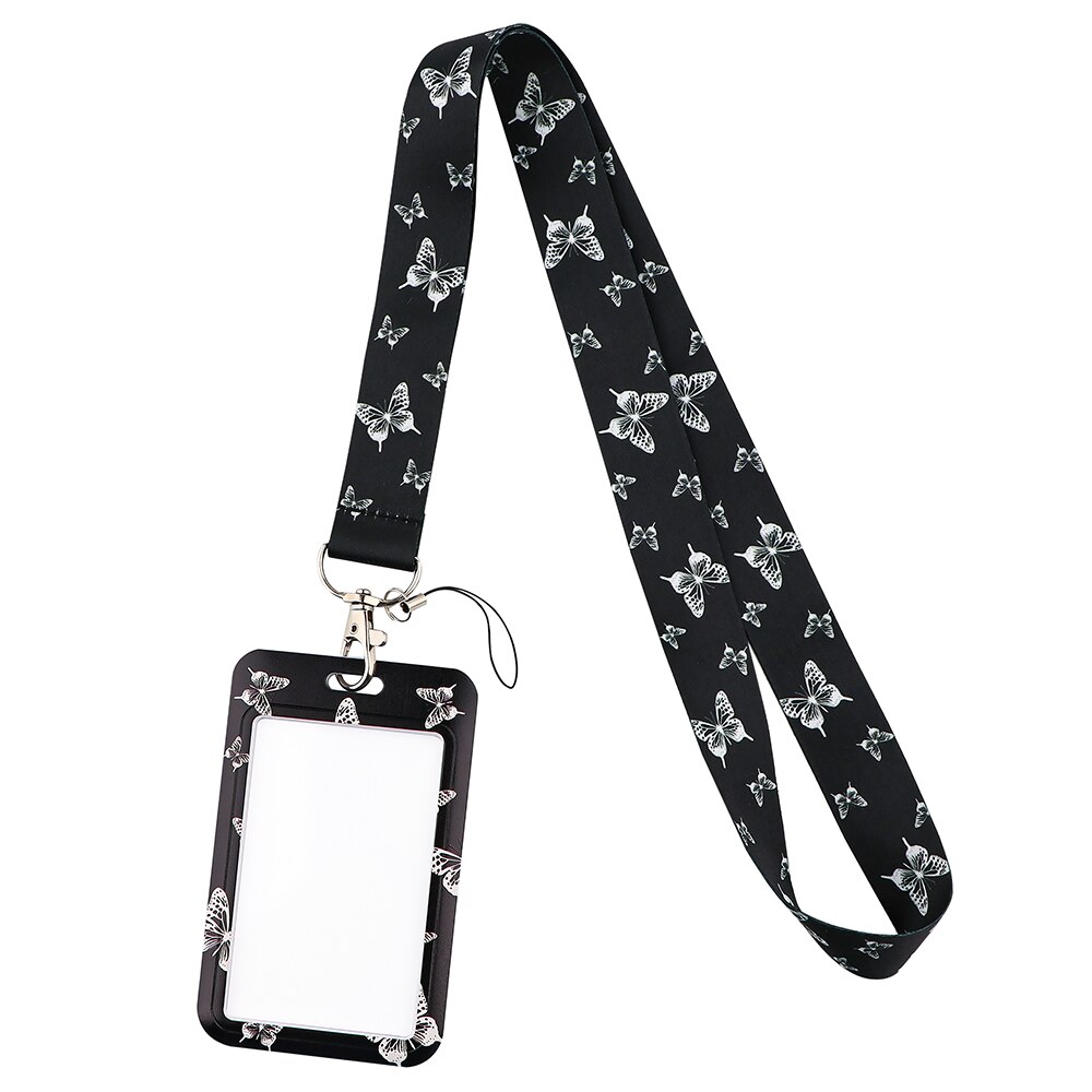 CB1194 Smycze motylkowe Brelok do kluczy DIY Paski do telefonów komórkowych Uchwyt na identyfikator USB Brelok do kluczy Wisząca lina Akcesoria do telefonów