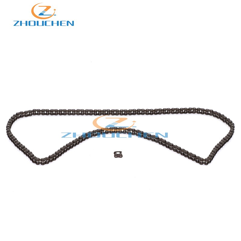 25H Sprocket Chain 146 Links With Spare Master Link For 47cc 49cc 2 Stroke Dirt ATV Quad 4 Wheeler Pocket Bike Mini Moto