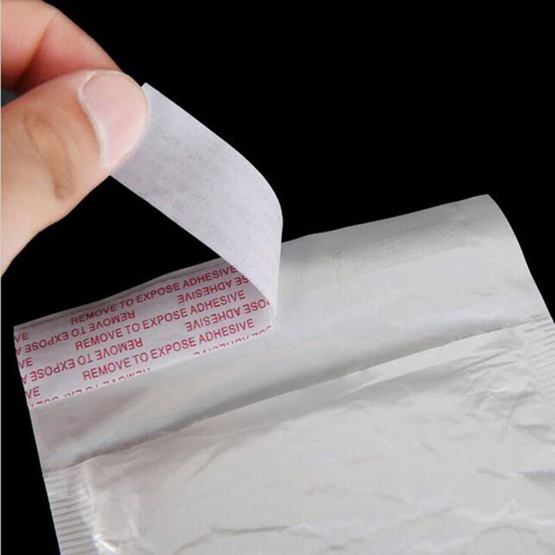 10 Teile/beutel Büro Post äußern Weiß Tasche blasiert Umschlag Luft blasiert Folie Umschlag Anti-Vibration Schreibwaren Verpackung