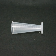 100ml Plastic Polypropylene PP Measuring Cone Taper Beaker Laboratory Kitchen With Spout