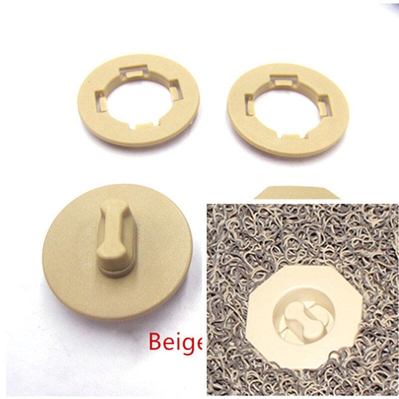 1set Universal Clip Carpet Fixing Grips Clamps Buckles Floor Mat Fastener Clips For Car Interior Accessories