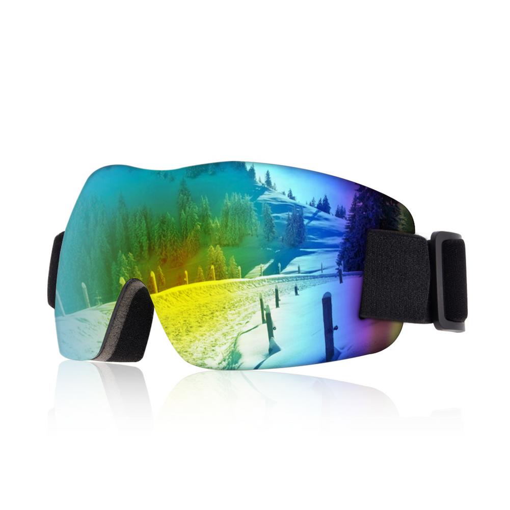 Skibriller mænd kvinder snowboard briller briller 3 lag højkvalitets svamp beskyttelse sne ski briller anti-dug maske