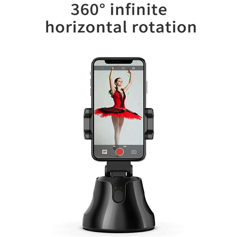 Smartphone Selfie Shooting Gimbal Face 360° Tracking Object holder Apai Genie Smart Phone camera Selfie Stick for Live Record