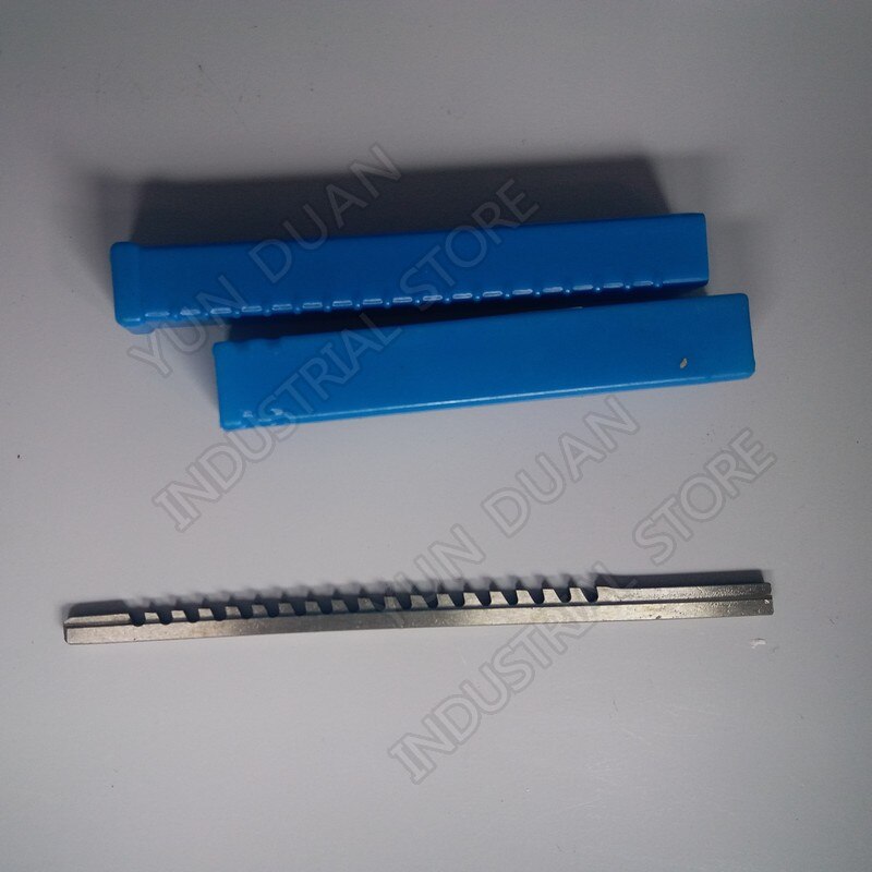 Keyway-brocha de acero de alta velocidad tipo A, herramienta de corte HSS para máquina brochadora CNC, metalúrgica, 1/8 pulgadas