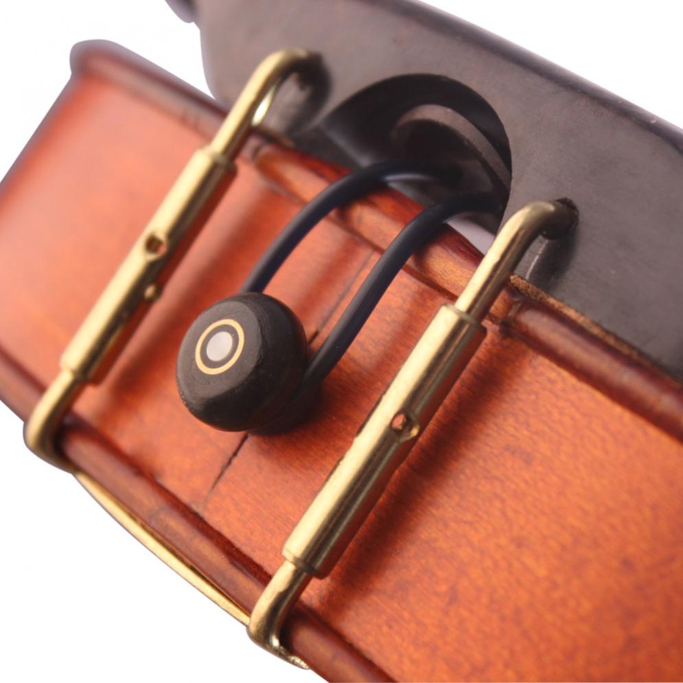 3/4 4/4 Violine Endpin Universal- Ebenholz Violine Endpin Inlay Hülse Holz Violine Tragbare Teile & Zubehör